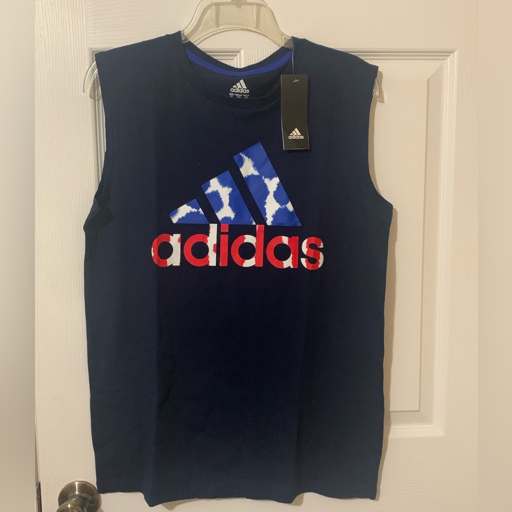 Sleeveless Adida Tee